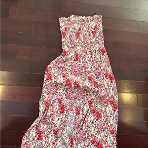 Lulu's Multicolor Smocked Dress